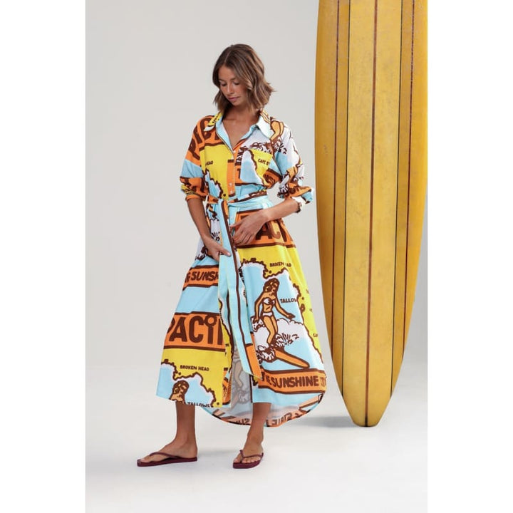 Three Blue Ducks Midi Dress - Dress