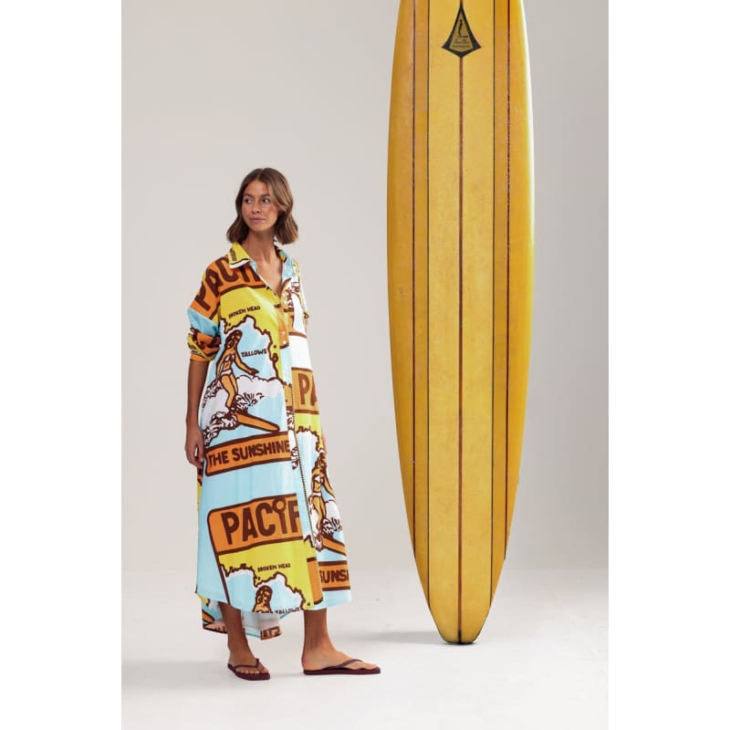 Three Blue Ducks Midi Dress - Dress