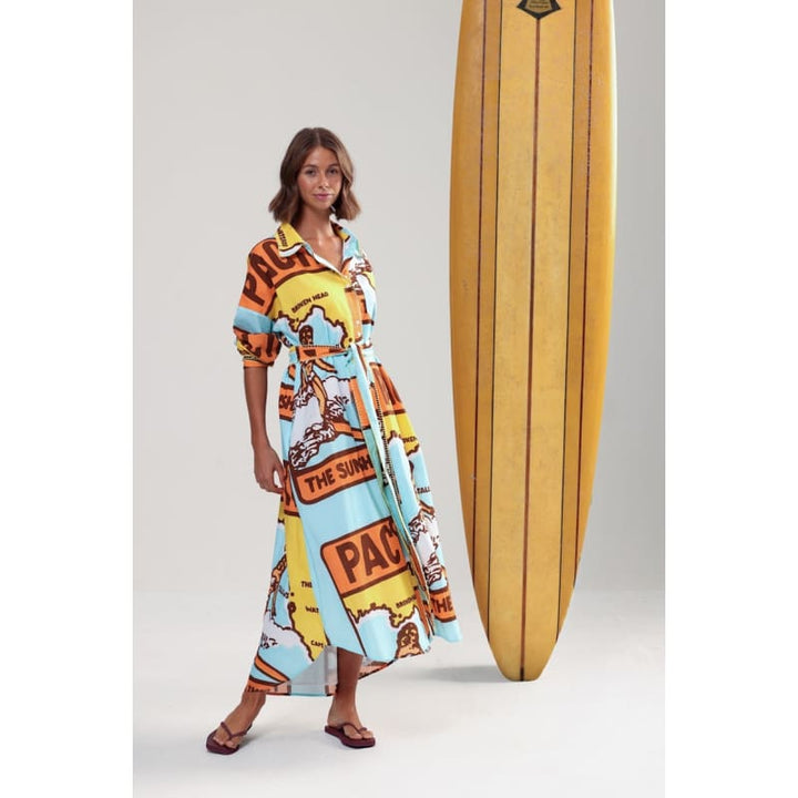 Three Blue Ducks Midi Dress - Dress