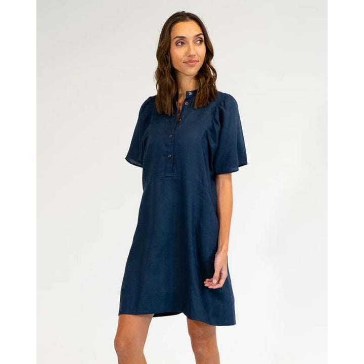 Ticino Mini Dress | Navy - Dress