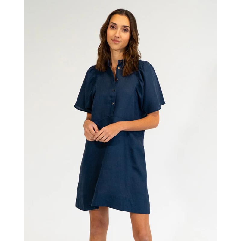 Ticino Mini Dress | Navy - Dress