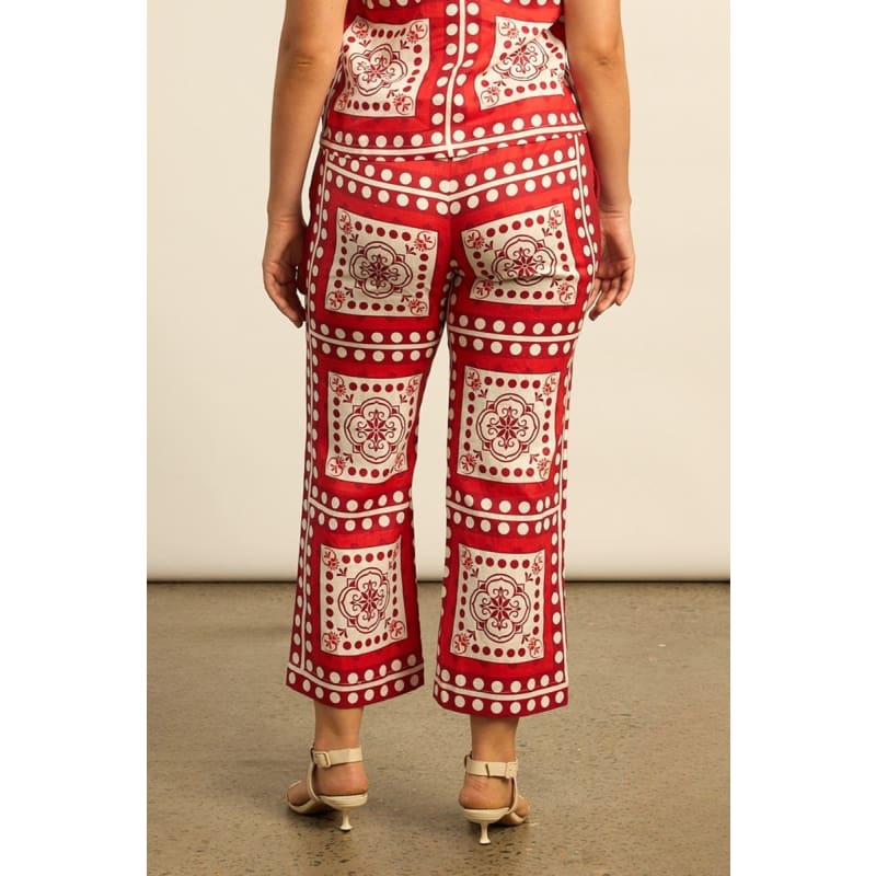 Tide Pant | Poppy Scarf - Bottoms