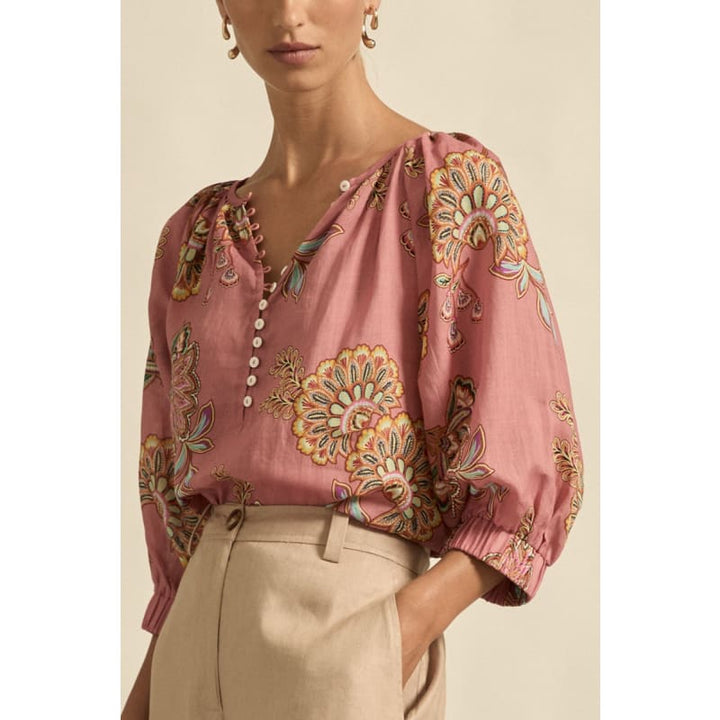 Tranquil Top | Kgari Bloom - Tops