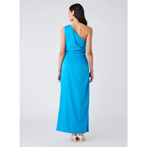 Trinity Midi Dress | Neon Blue - Dress