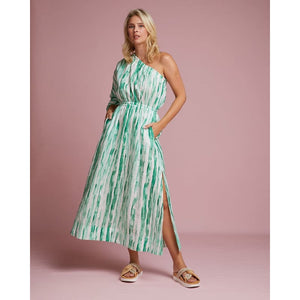 Tuscany Dress | Watercolour Stripe - Dress