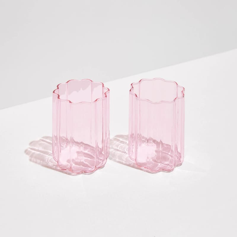Two Wave Glasses Pink - Accessories