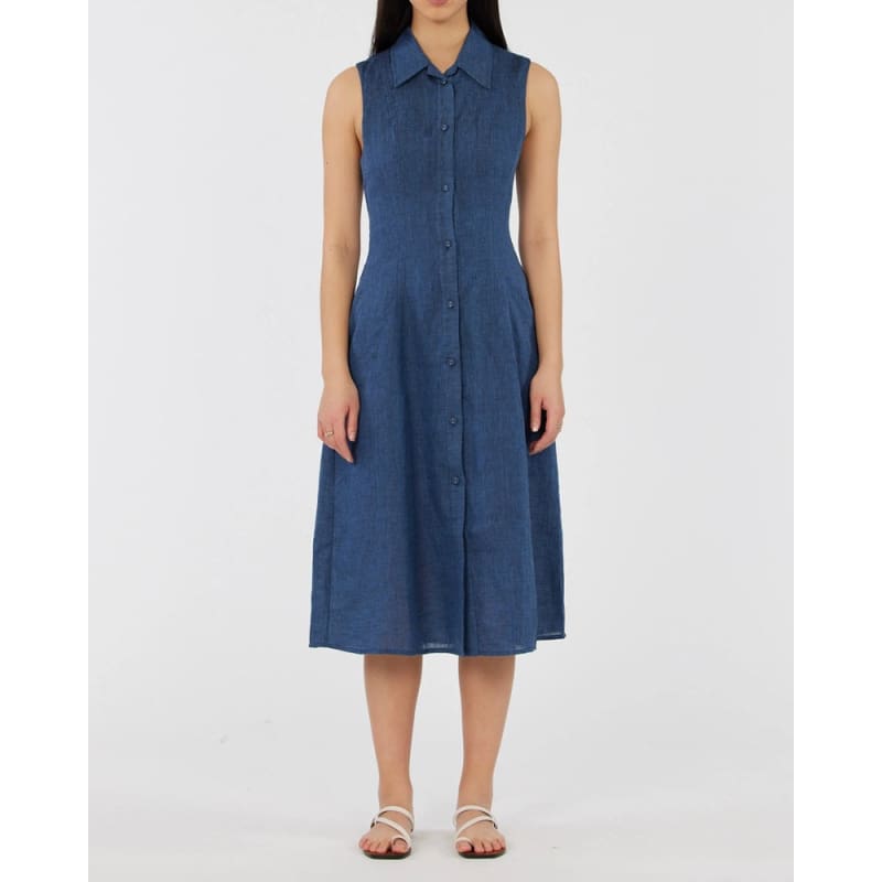 Vento Linen Dress | Ocean - Dress