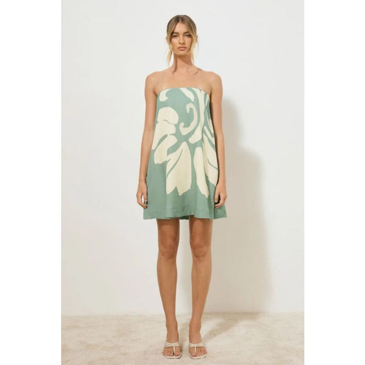 Vestige Mini Dress | Jade Floral Dress