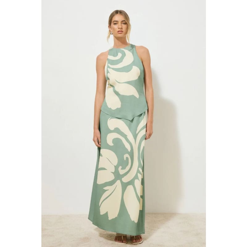Vestige Skirt | Jade Floral Bottoms