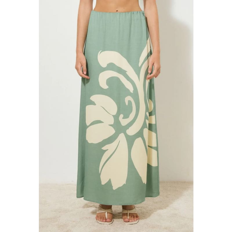 Vestige Skirt | Jade Floral Bottoms