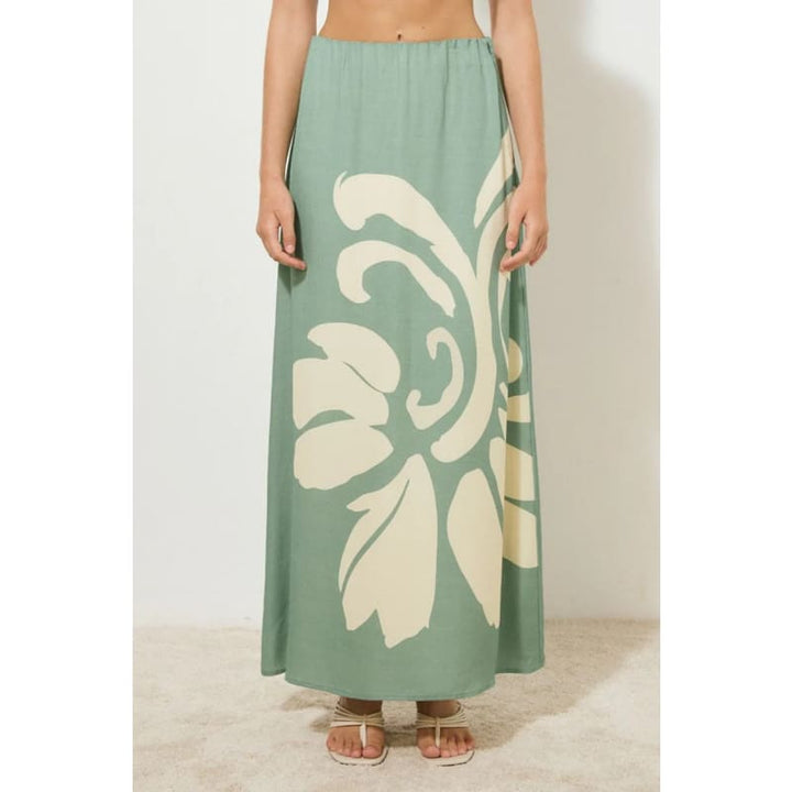 Vestige Skirt | Jade Floral Bottoms