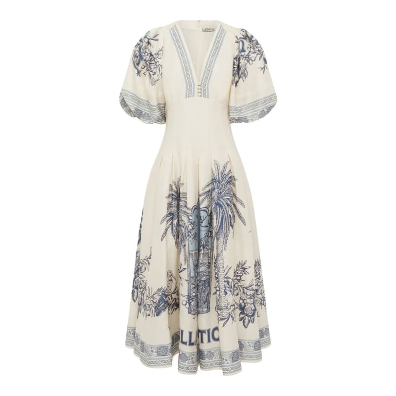 Villa Romantica Corset Midi Dress - Dress