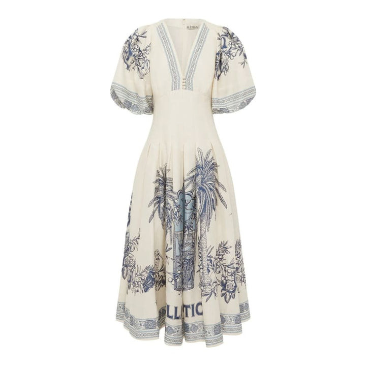 Villa Romantica Corset Midi Dress - Dress