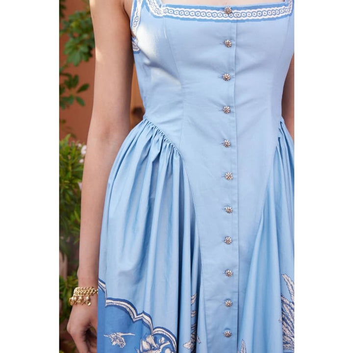 Villa Romantica Midi Dress - Dress