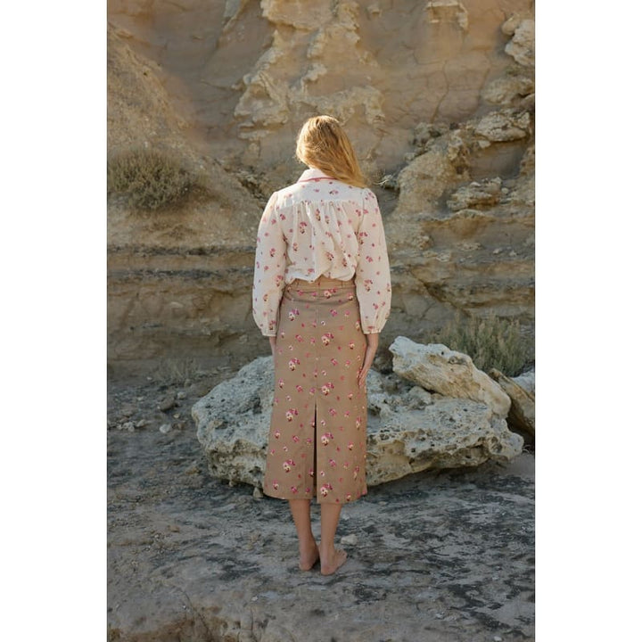 Vivian Blouse | Antique Phalae - Tops