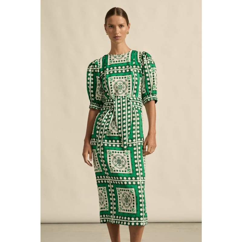 Wander Dress | Parrot Scarf Dress