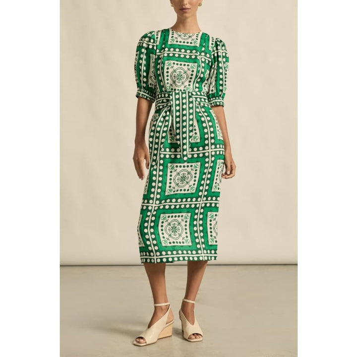 Wander Dress | Parrot Scarf Dress