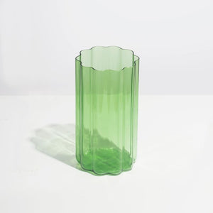 Wave Vase Green - Accessories