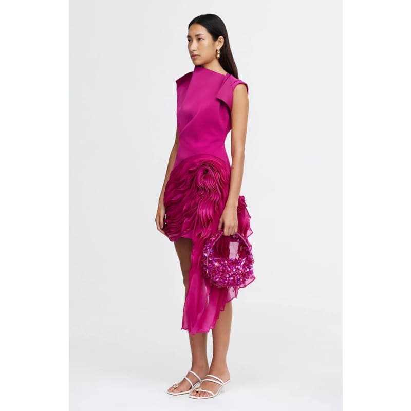 Wigbeth Mini Dress | Electric Plum - Dress