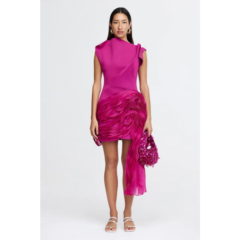 Wigbeth Mini Dress | Electric Plum - Dress