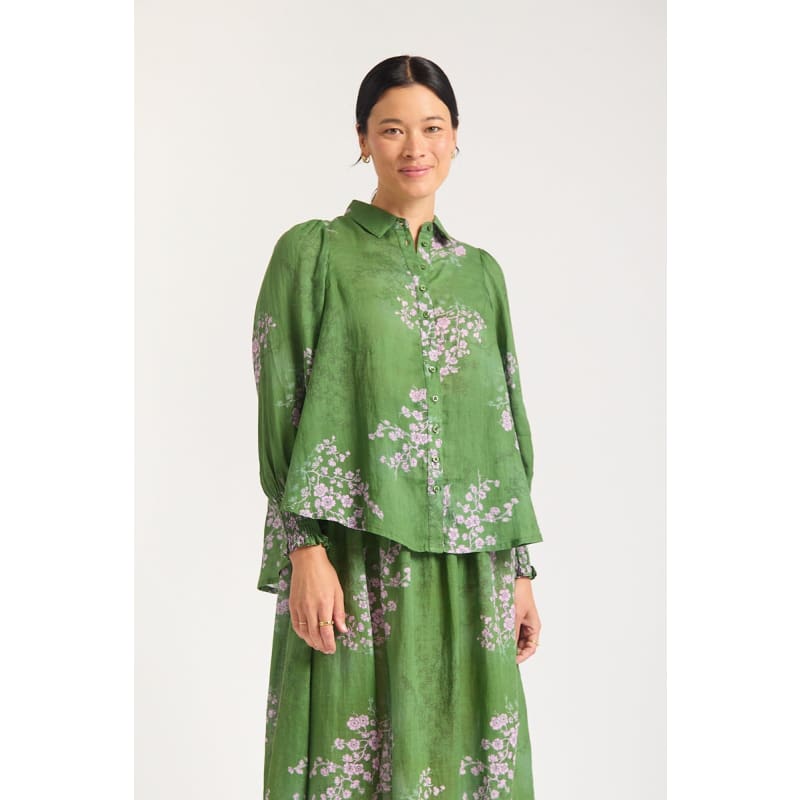 Willa Shirt | Maple Print - Tops