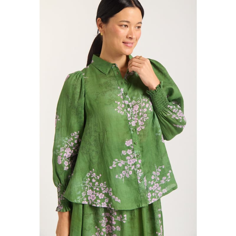 Willa Shirt | Maple Print - Tops