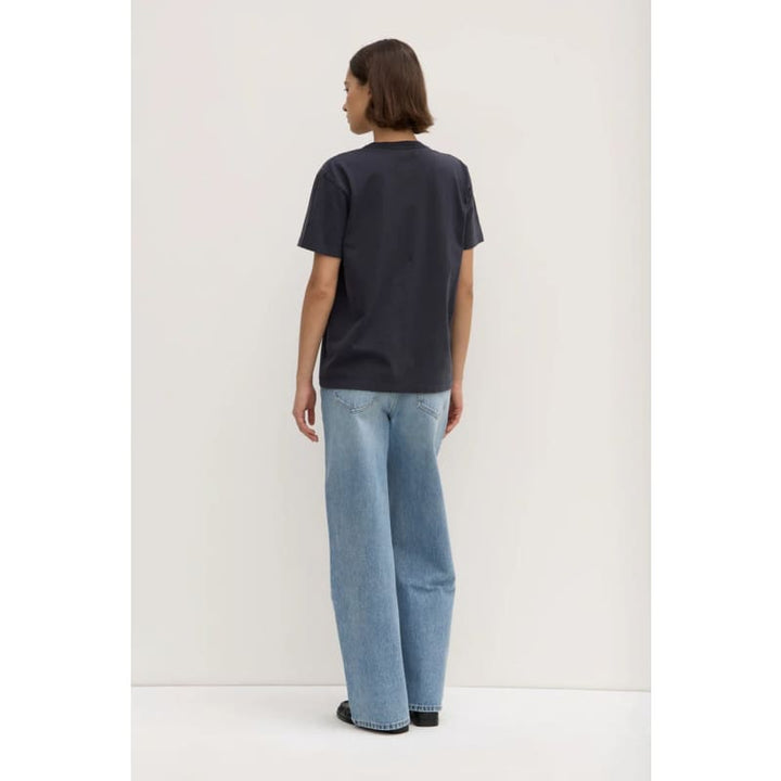 Womens Organic Base Tee | True Navy - Tops