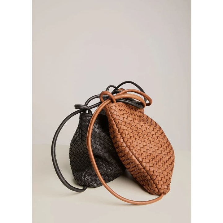 Woven Bella 2-In-1 Convertible Backpack | Black - Accessories