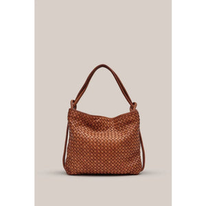 Woven Bella 2-In-1 Convertible Backpack Tote | Tan - Accessories