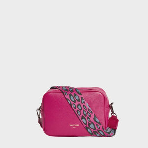 Woven Pink Leopard Fabric Strap - Accessories