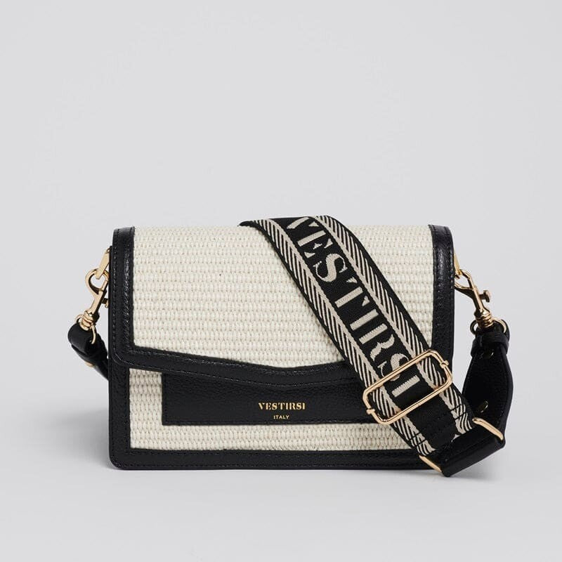 Woven Strap | Black Smooth Leather - Accessories