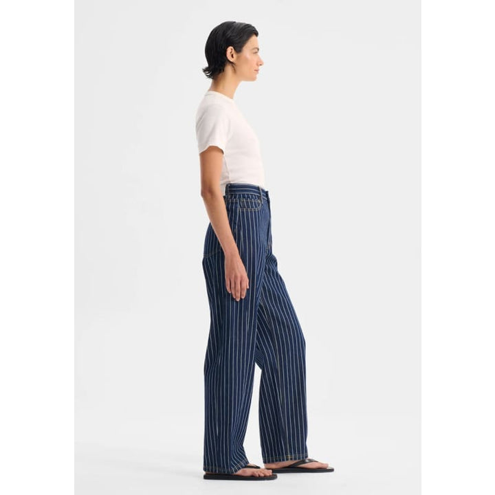 Wyatt Denim Jean | Stripe - Bottoms