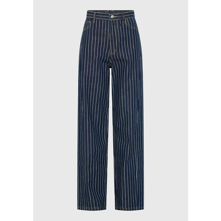 Wyatt Denim Jean | Stripe - Bottoms