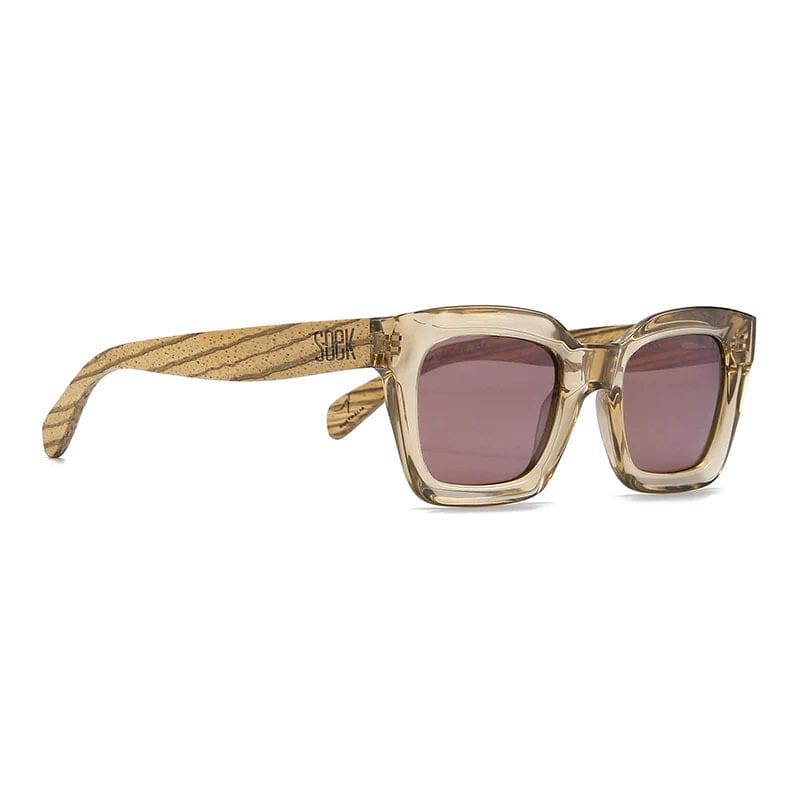 Zahra Champagne | Smoky Polarised Lens - Accessories