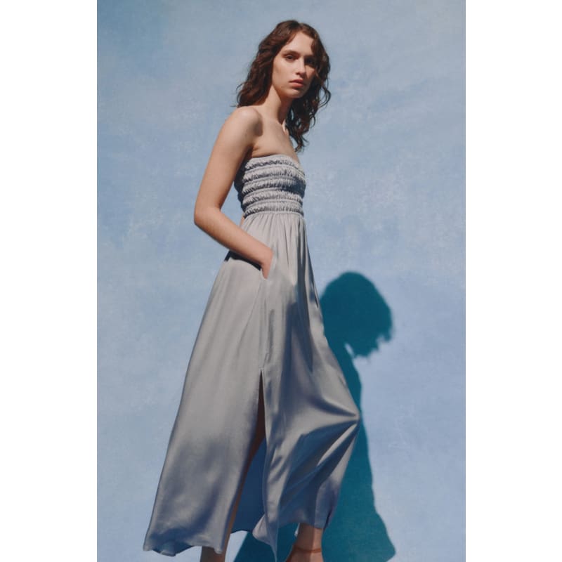 Zuri Tencel Maxi Dress | Storm - Dress
