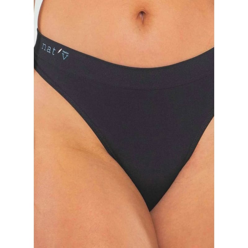 Cheeky G Soft Medium Waisted Black - Bottoms