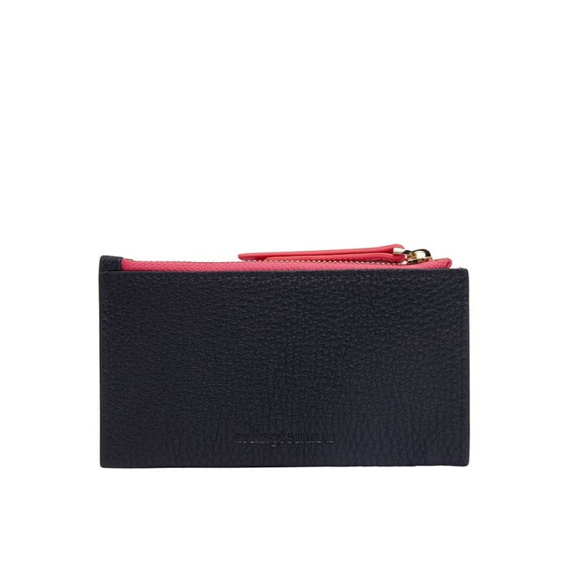 Compact Wallet Navy Pebble - Accessories