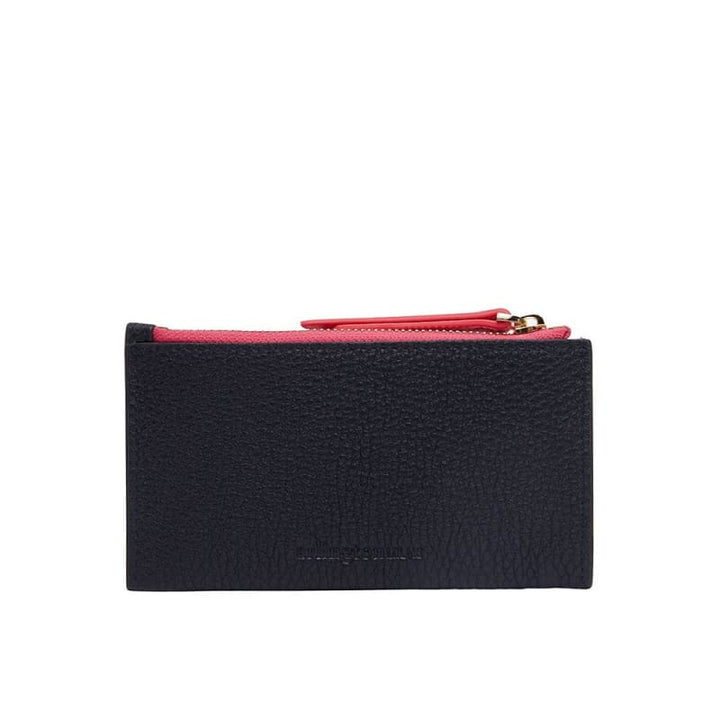 Compact Wallet Navy Pebble - Accessories