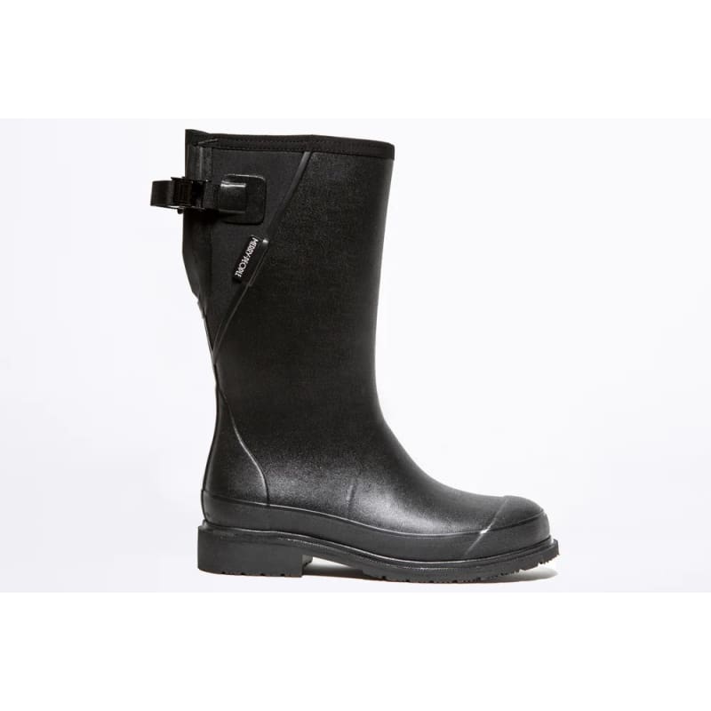 Darcy Mid Calf Gumboots Black & Black - Accessories