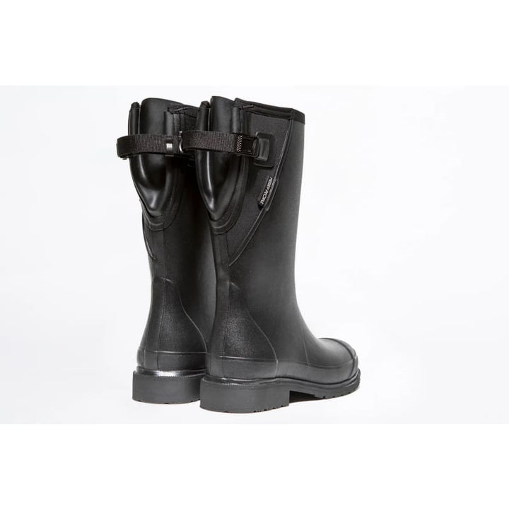 Darcy Mid Calf Gumboots Black & Black - Accessories