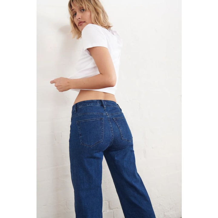 Freya Jean Mid West Blue - Bottoms