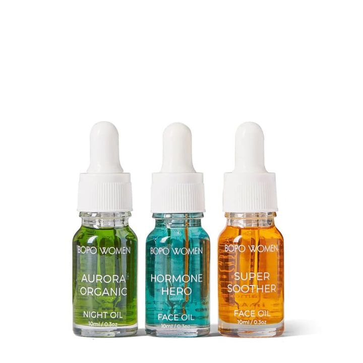 Mini Face Oil Trio Set - Accessories