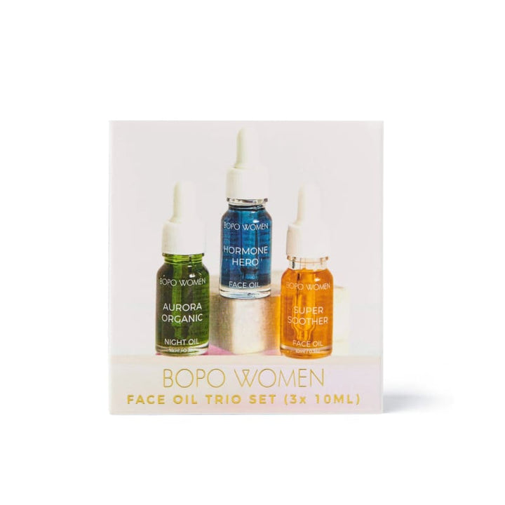 Mini Face Oil Trio Set - Accessories