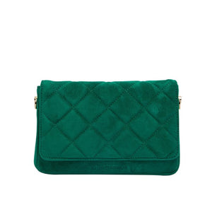 Sarah Crossbody Emerald Suede - Accessories